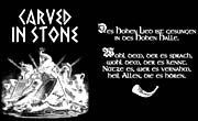 Carved in Stone "Des Hohen Lied"