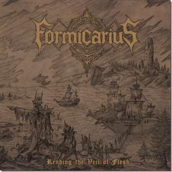 Formicarius "Rending the Veil of Flesh" LP (gold)