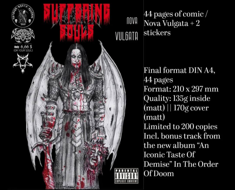 Suffering Souls "Nova Vulgata" Comic